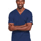 Unisex 2-Pocket V-Neck Scrub Top