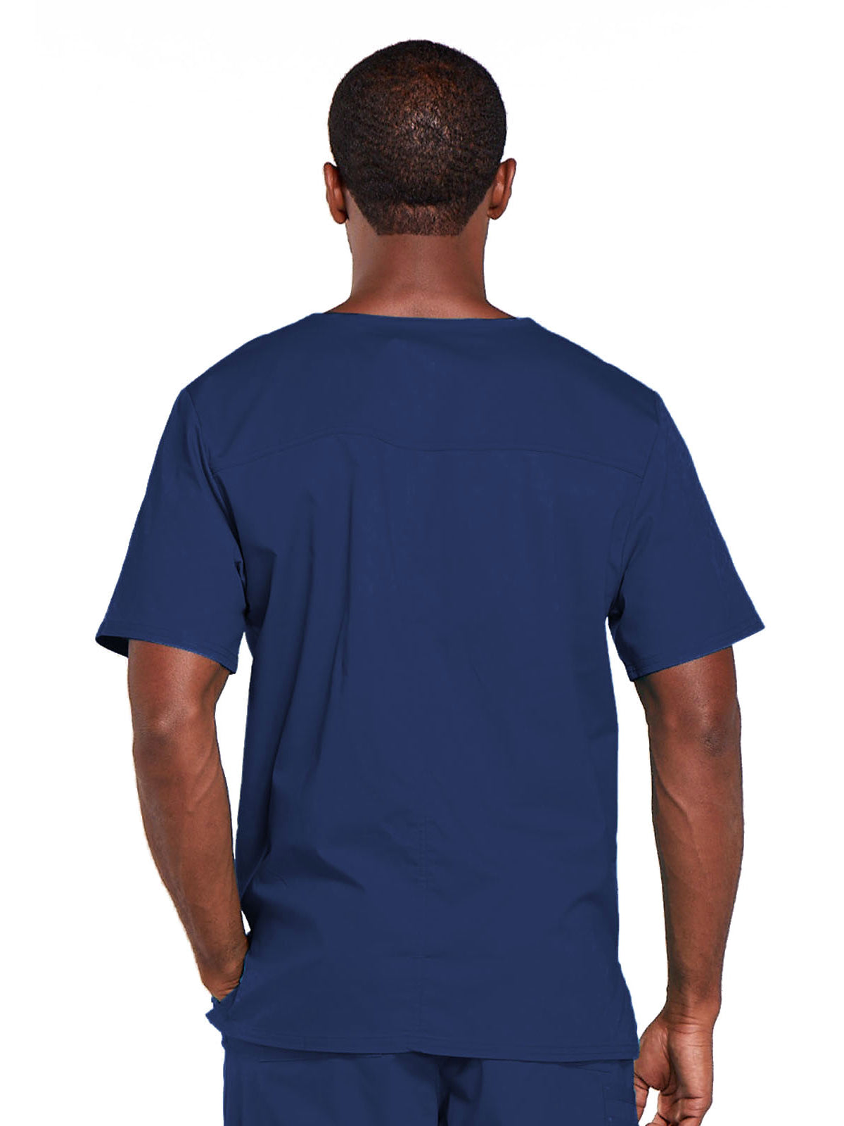 Unisex 2-Pocket V-Neck Scrub Top