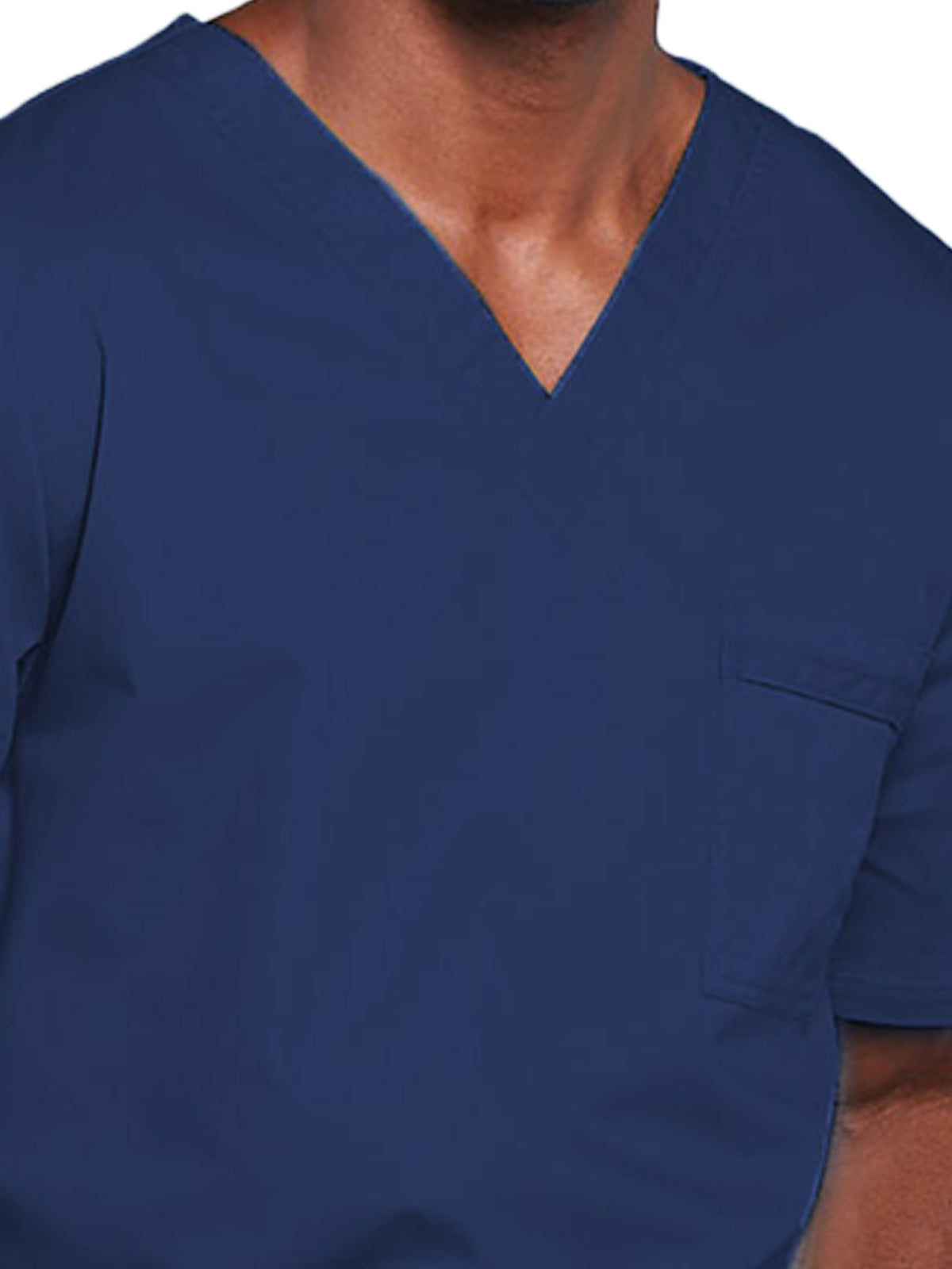 Unisex 2-Pocket V-Neck Scrub Top