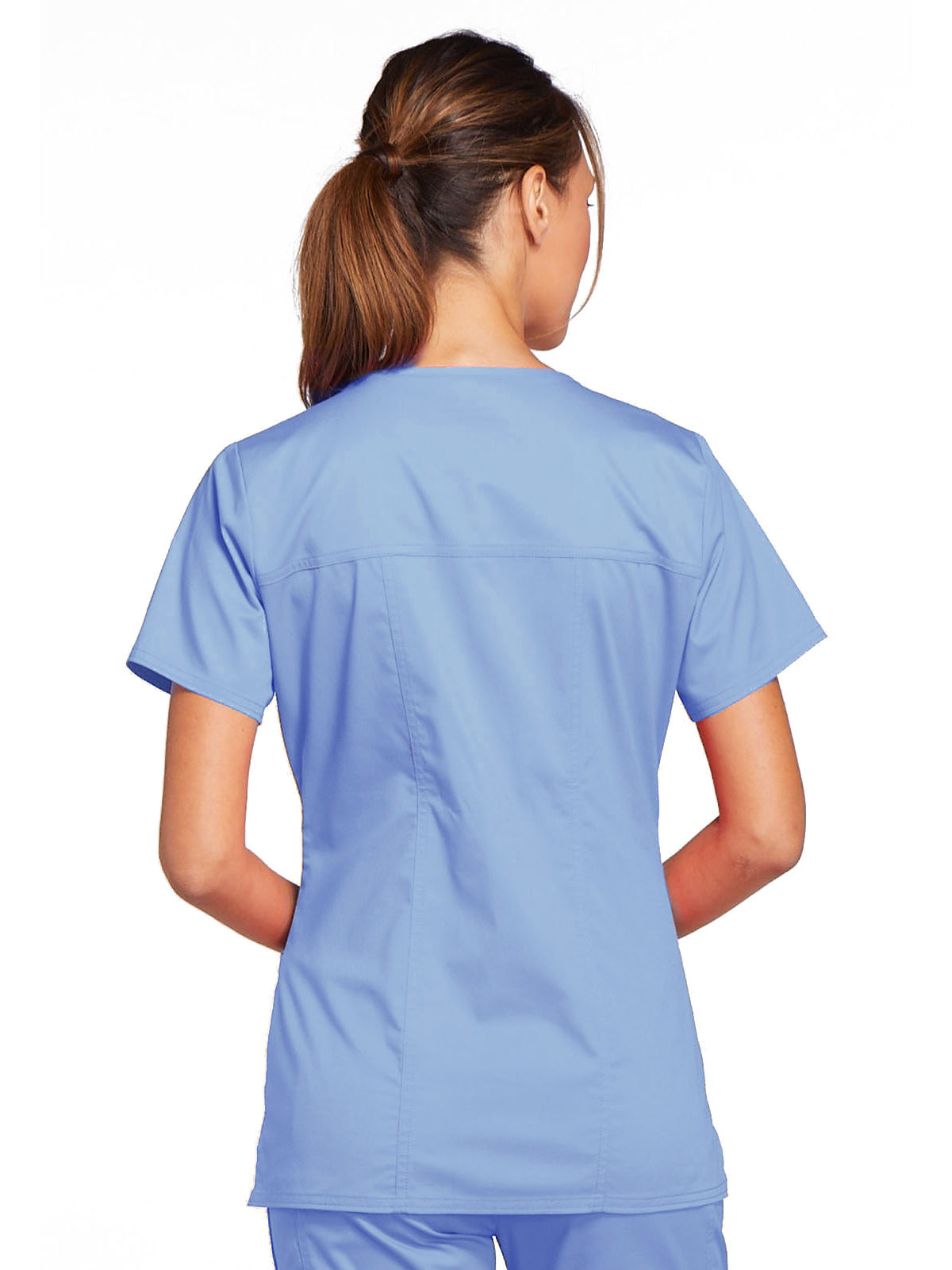 Women's 3-Pocket V-Neck Scrub Top