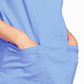 Women's 3-Pocket Mock Wrap Scrub Top