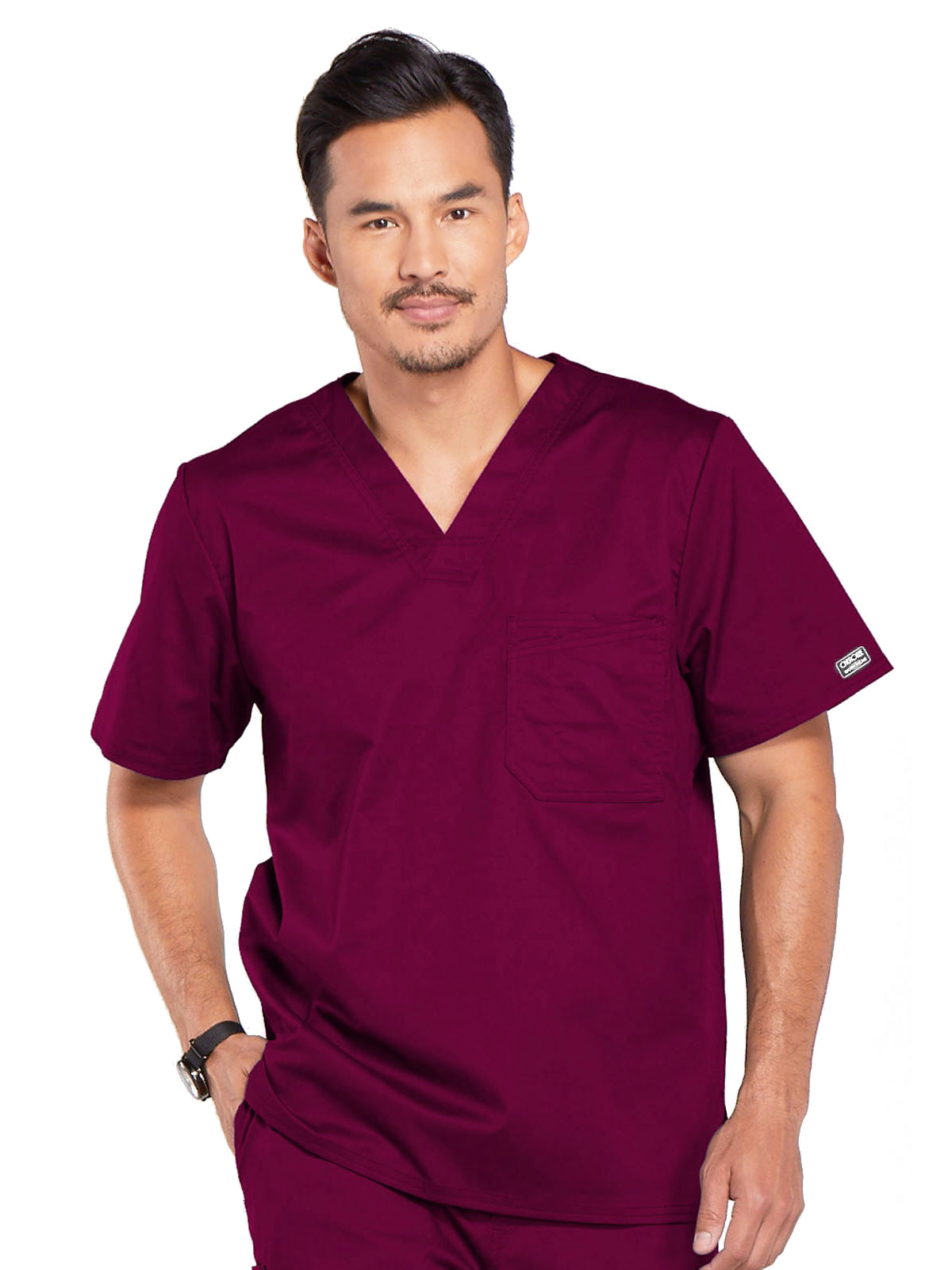 Men's Tuckable V-Neck Scrub Top