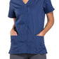 Women's Snap Front Scrub Top