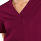 Women's Snap Front Scrub Top