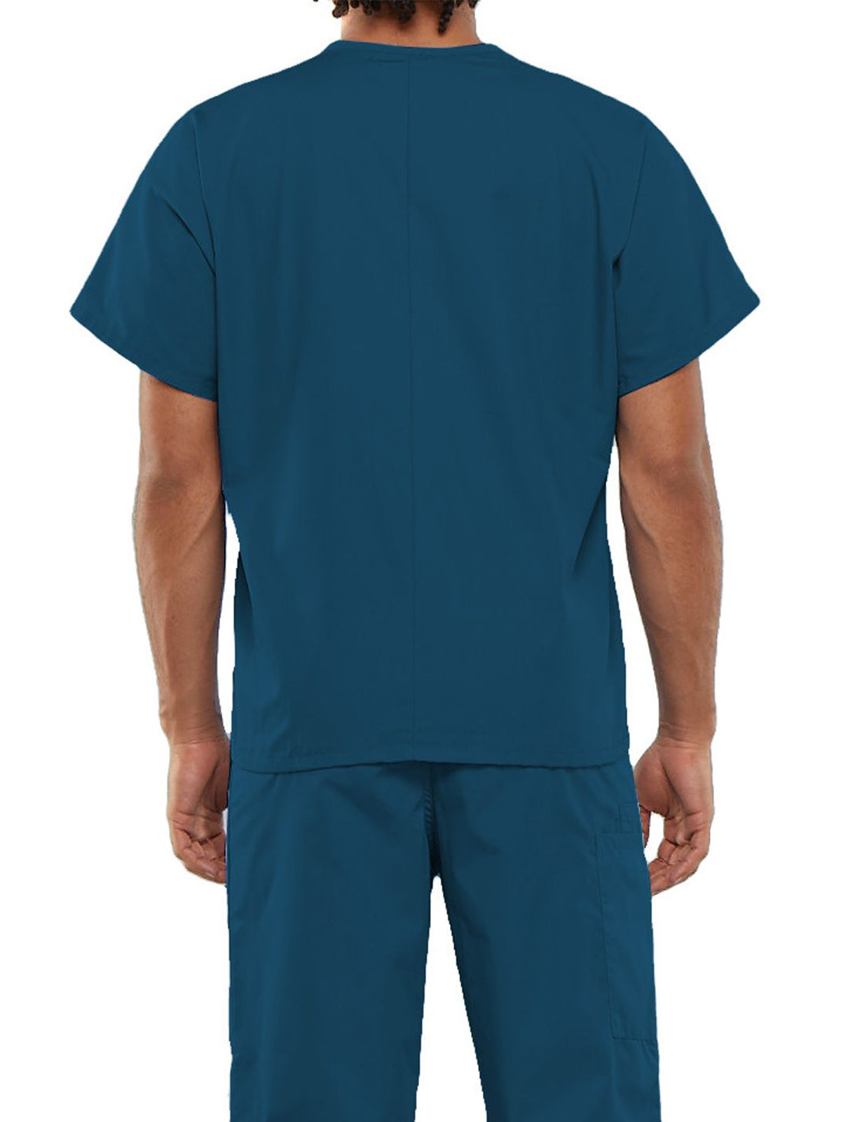 Unisex 1-Pocket V-Neck Scrub Top