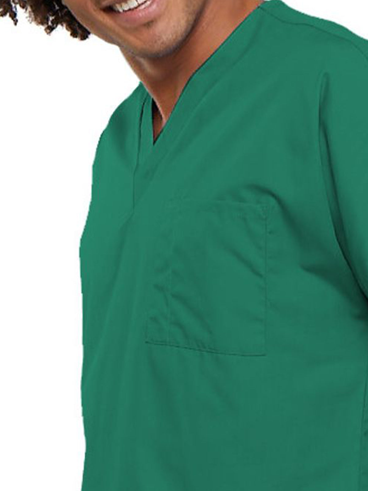 Unisex 1-Pocket V-Neck Scrub Top