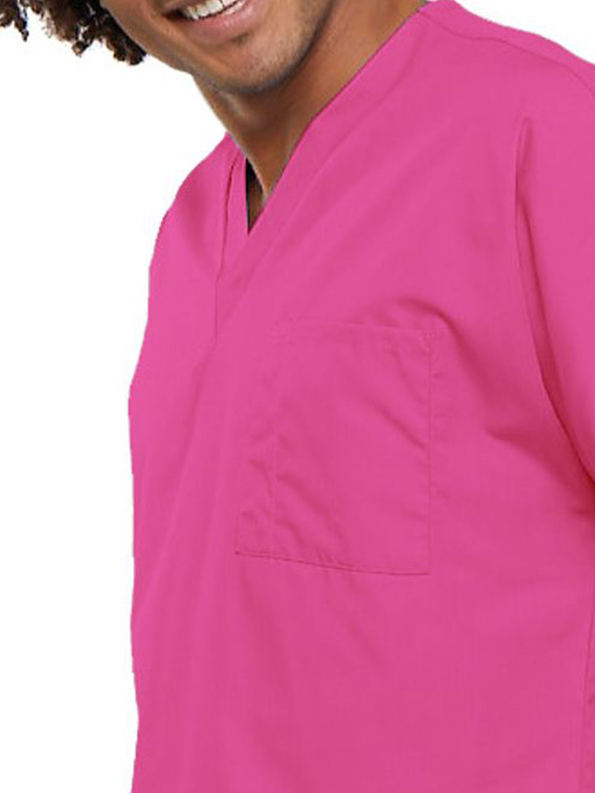 Unisex 1-Pocket V-Neck Scrub Top