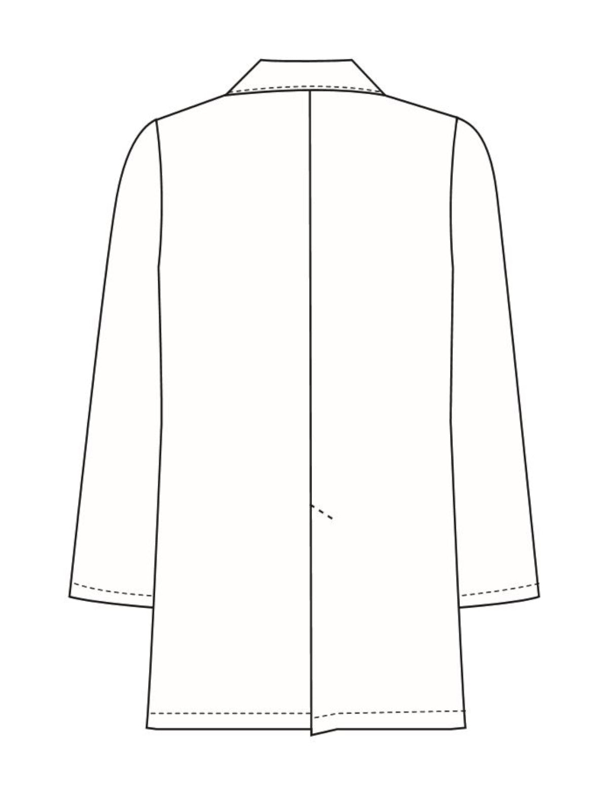 Men's Four-Pocket 31" Consultation Lab Coat