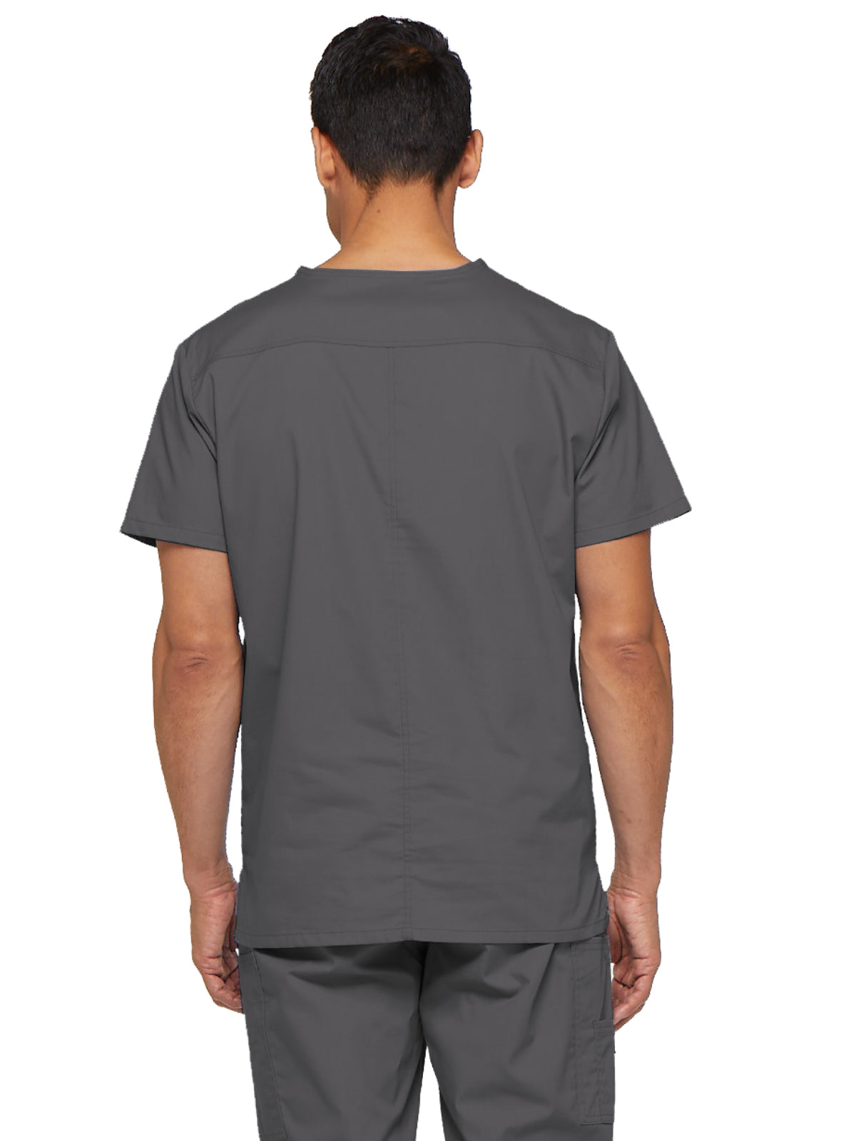 Men's 5-Pocket V-Neck Scrub Top