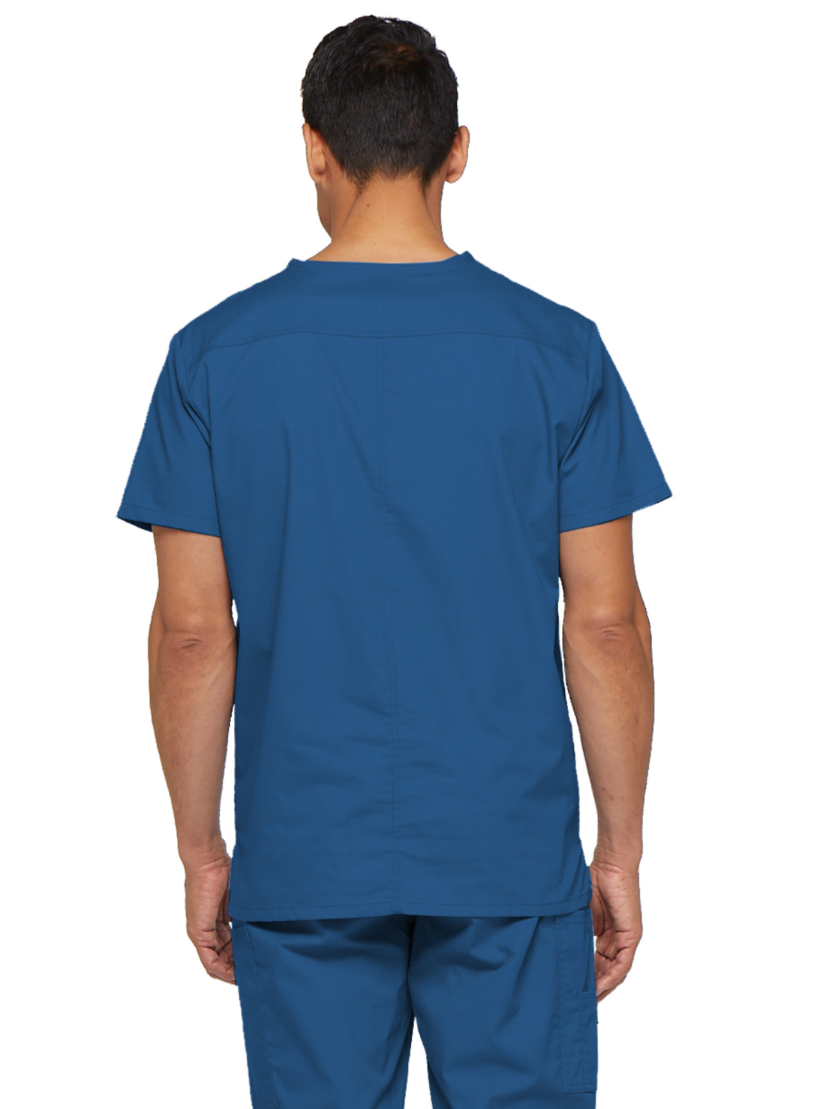 Men's 5-Pocket V-Neck Scrub Top