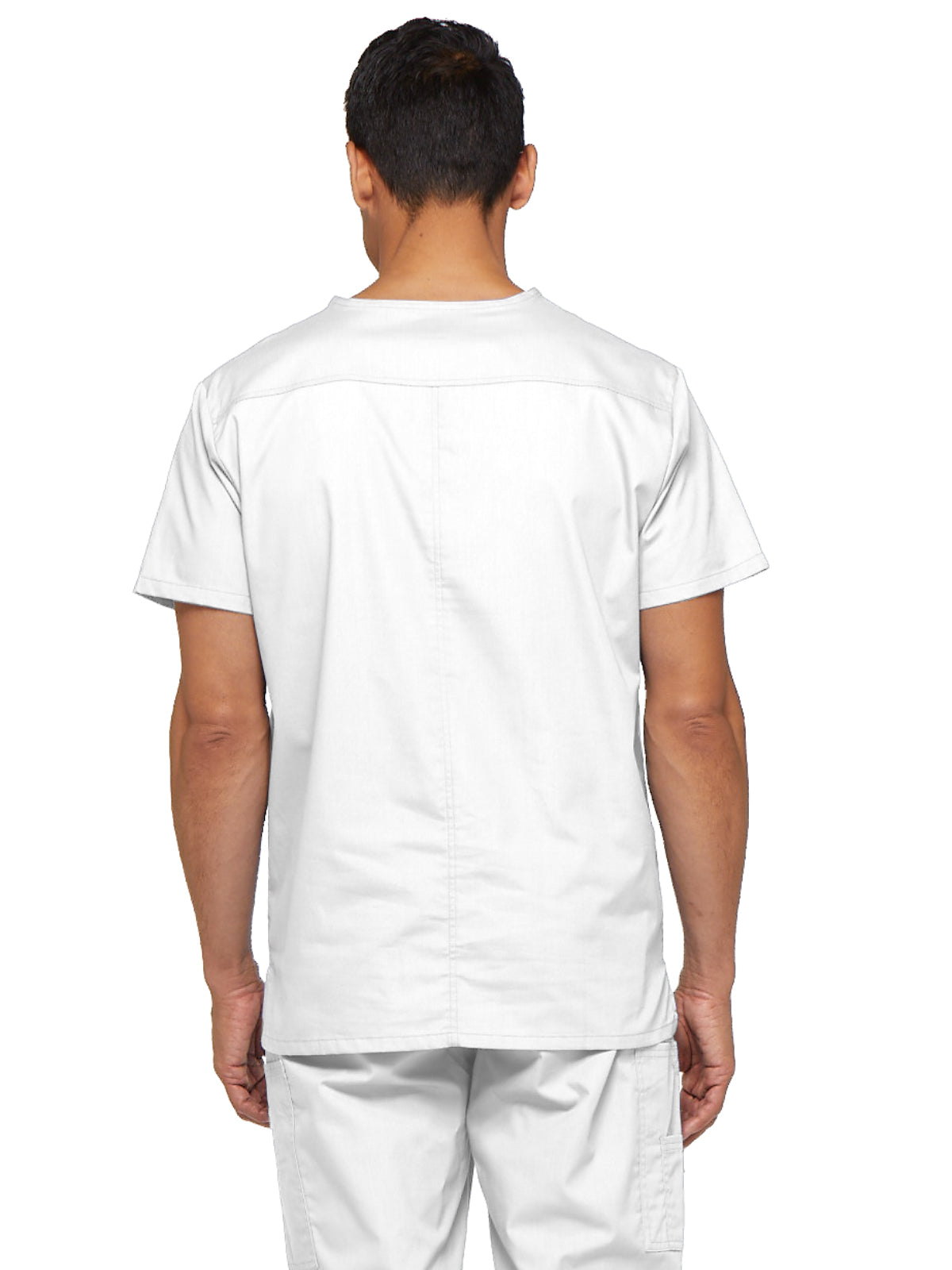 Men's 5-Pocket V-Neck Scrub Top