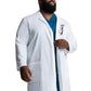 Unisex Three-Pocket 40" Full-Length Lab Coat