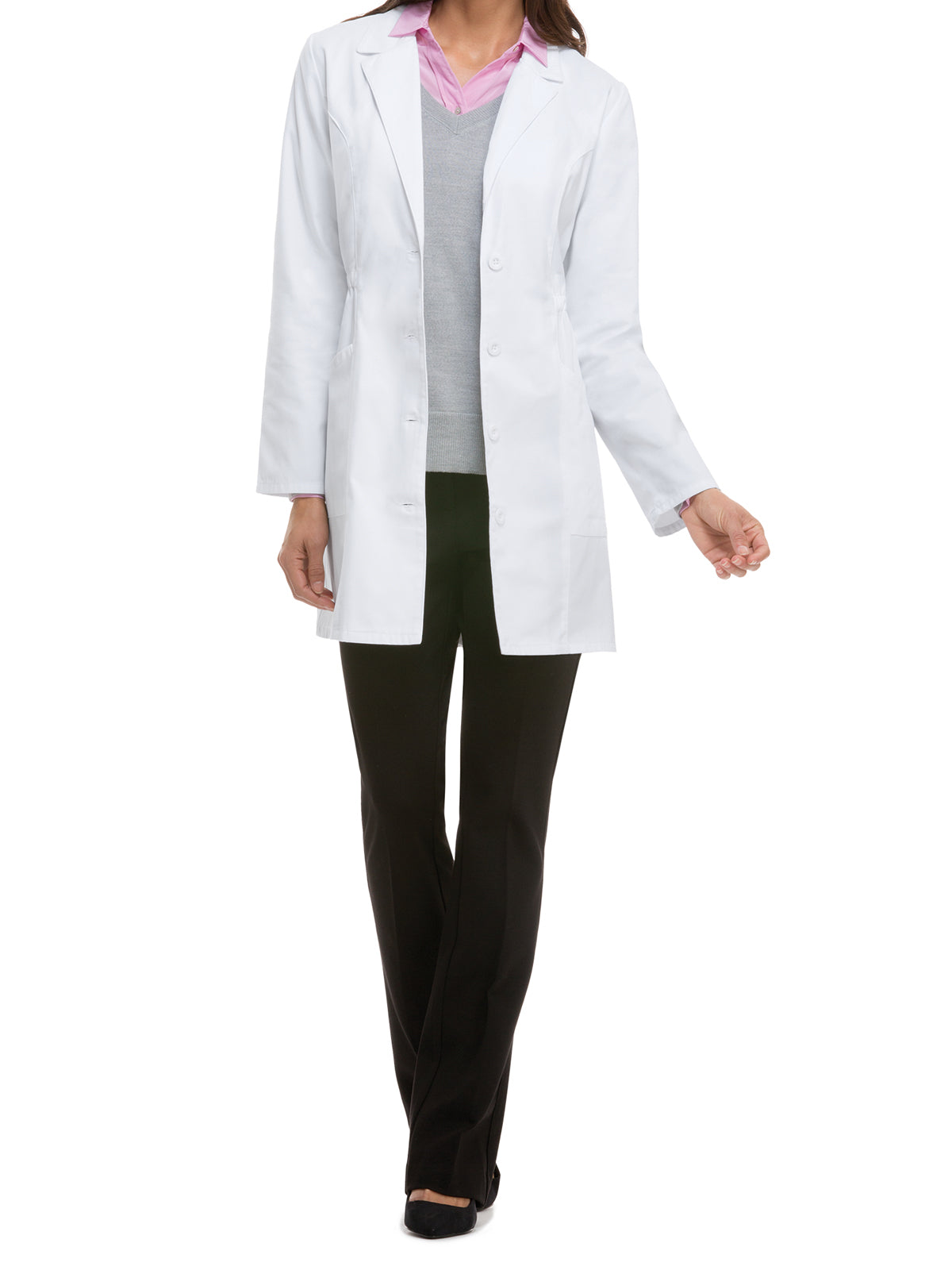 Women's Three-Pocket 34" Mid-Length Lab Coat