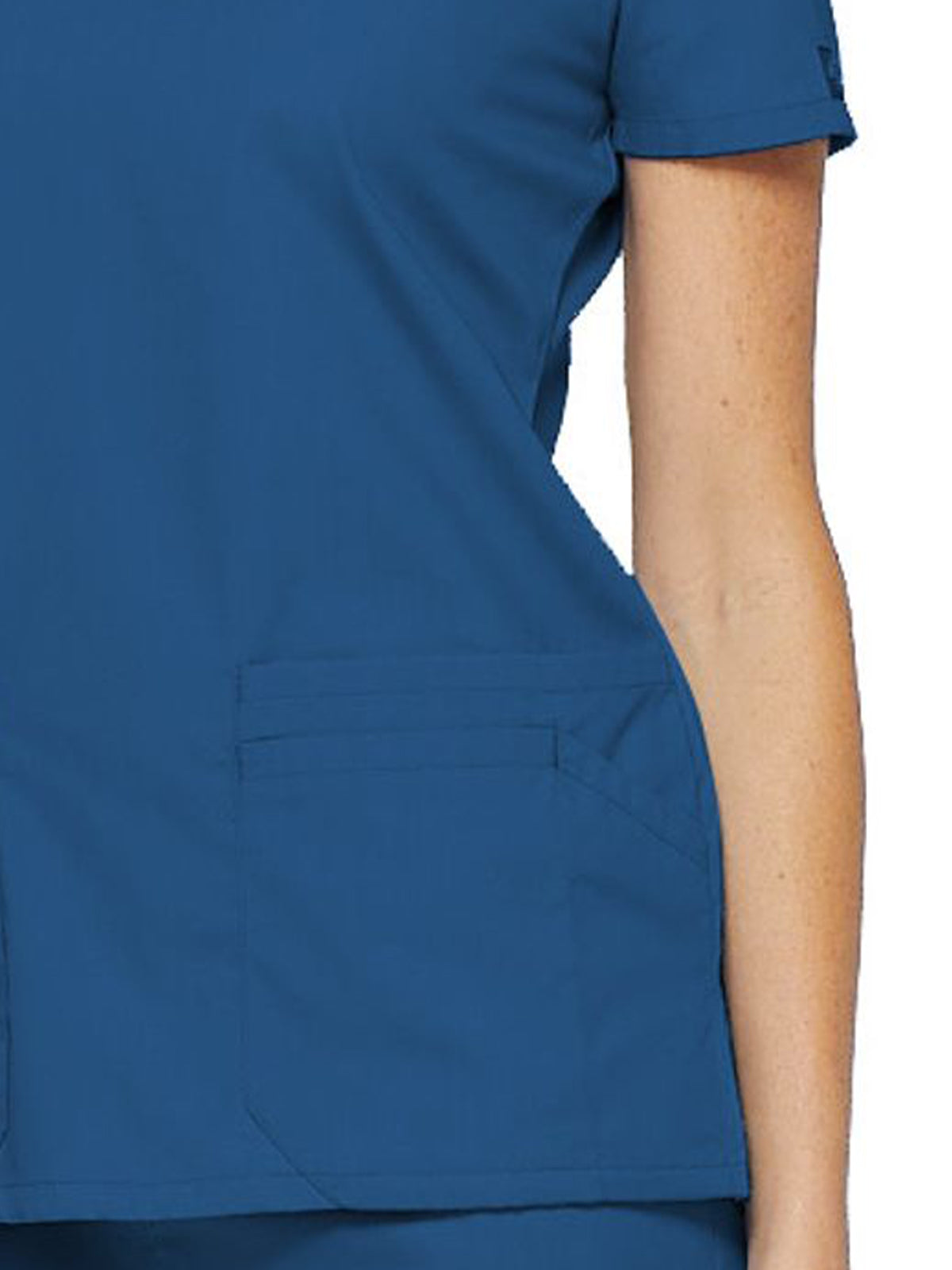 Women's 6-Pocket V-Neck Scrub Top