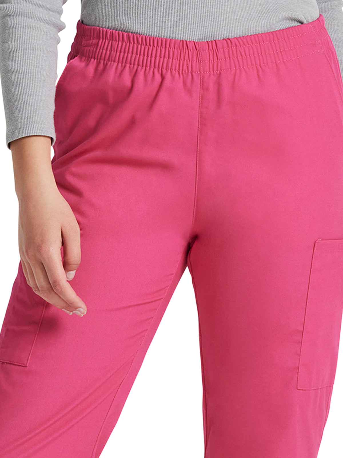 Women's Natural Rise Tapered Leg Pull-On Pant