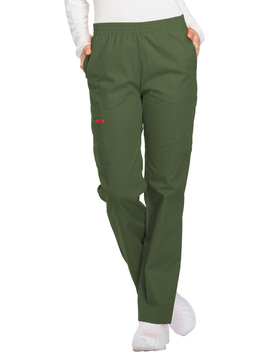 Women's Natural Rise Tapered Leg Pull-On Pant