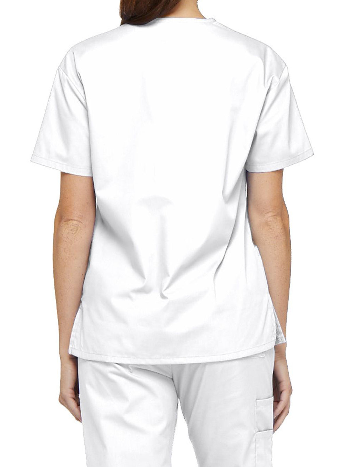 Women's 2-Pocket V-Neck Scrub Top