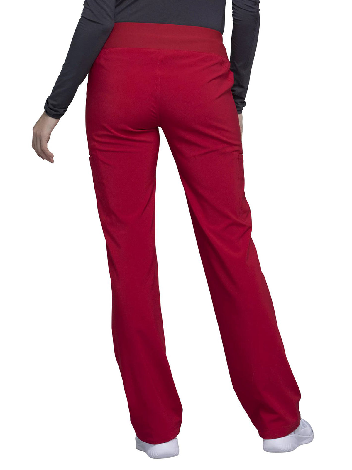 Women's 4-Pocket Mid Rise Scrub Pant