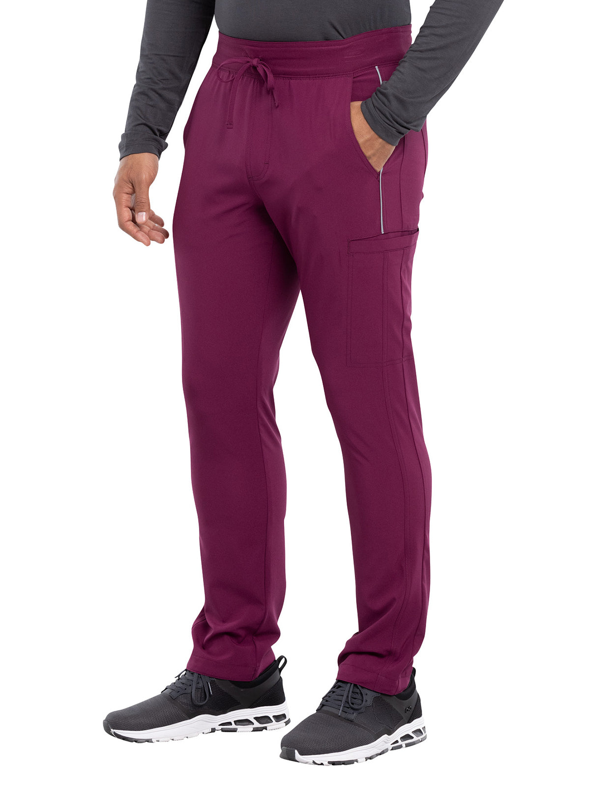 Men's 7 Pocket Tapered Leg Drawstring Cargo Pant