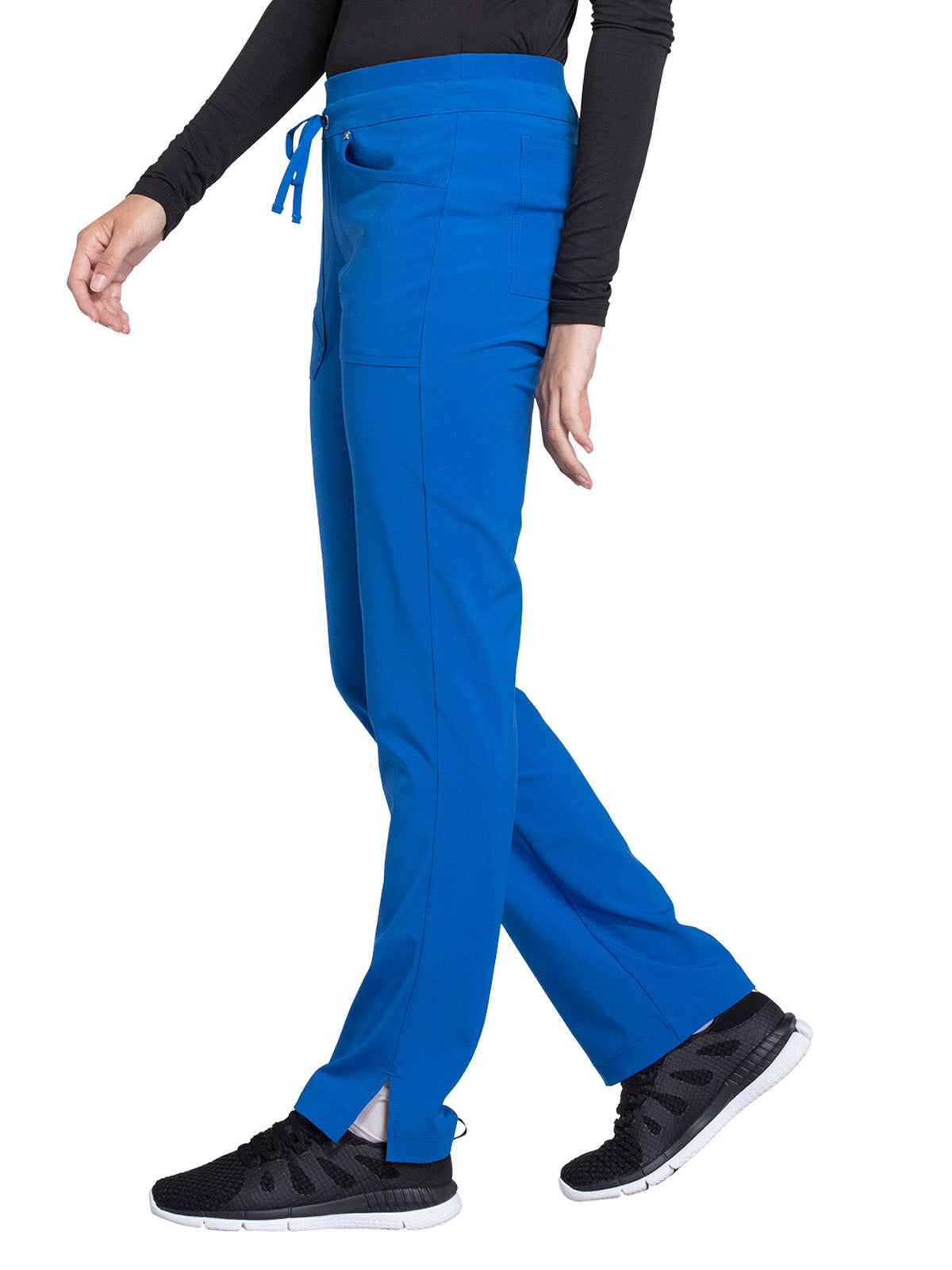 Women's Mid Rise Tapered Leg Drawstring Pant