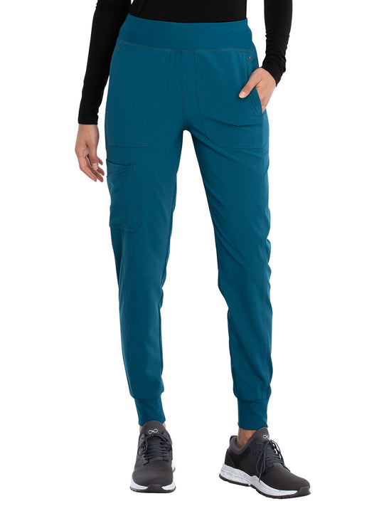 Women's 7-Pocket Mid Rise Jogger Pant