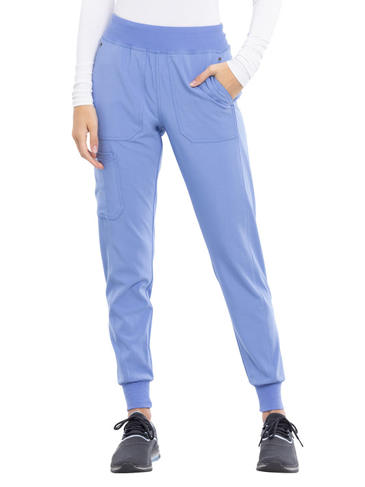 Women's 7-Pocket Mid Rise Jogger Pant