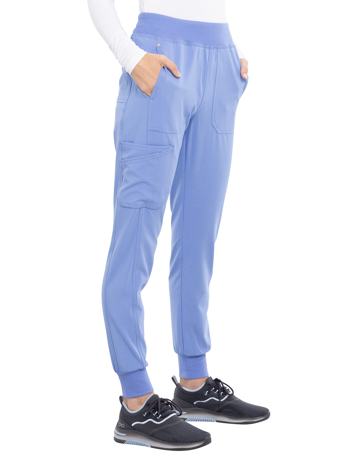 Women's 7-Pocket Mid Rise Jogger Pant