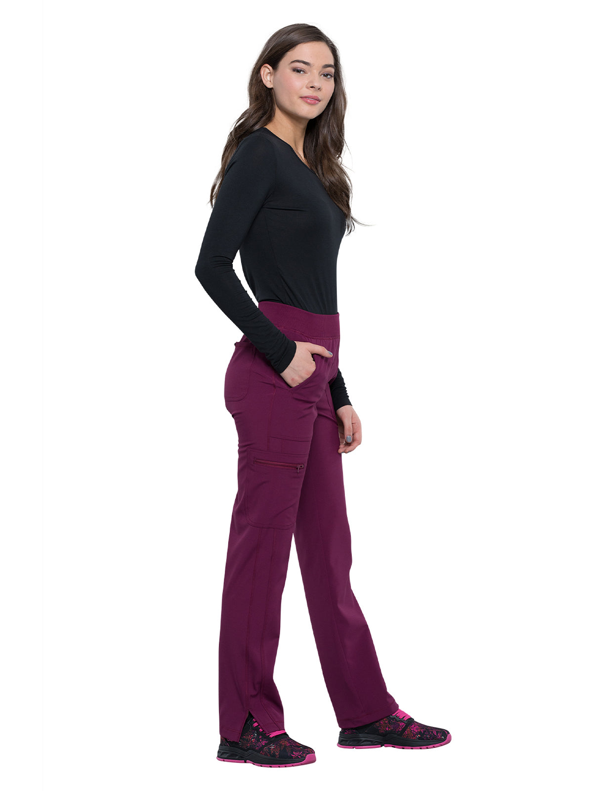 Women's Mid Rise Tapered Leg Scrub Pant