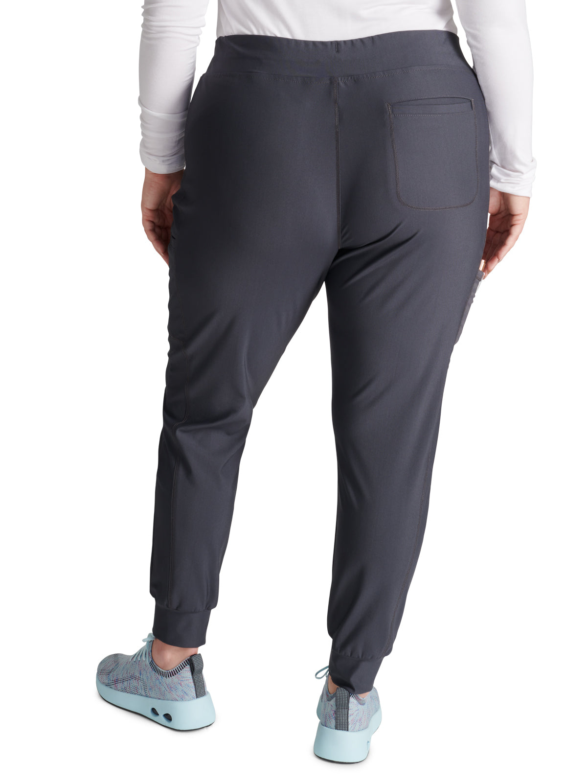 Women's Mid Rise Tapered Leg Drawstring Pant