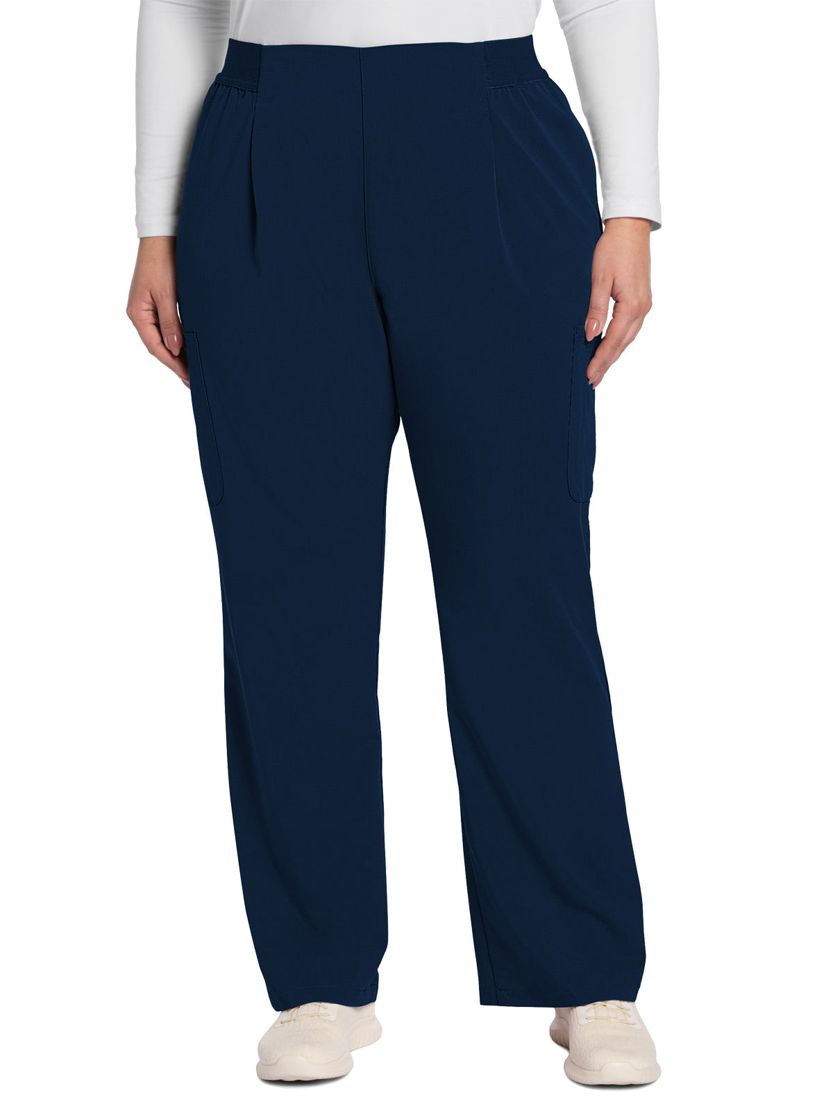 Women's 5-Pocket Mid Rise Moderate Flare Leg Pant