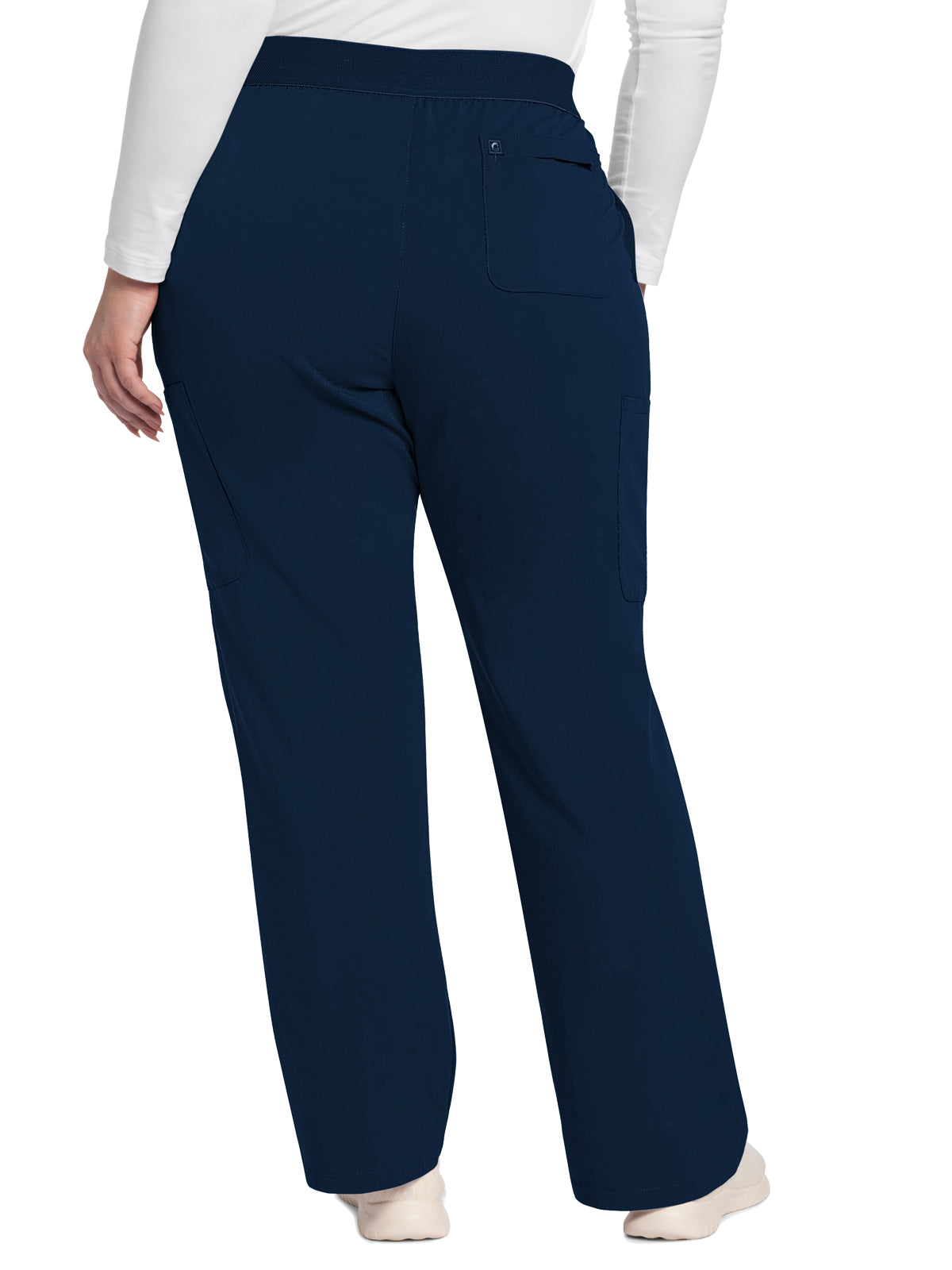 Women's 5-Pocket Mid Rise Moderate Flare Leg Pant