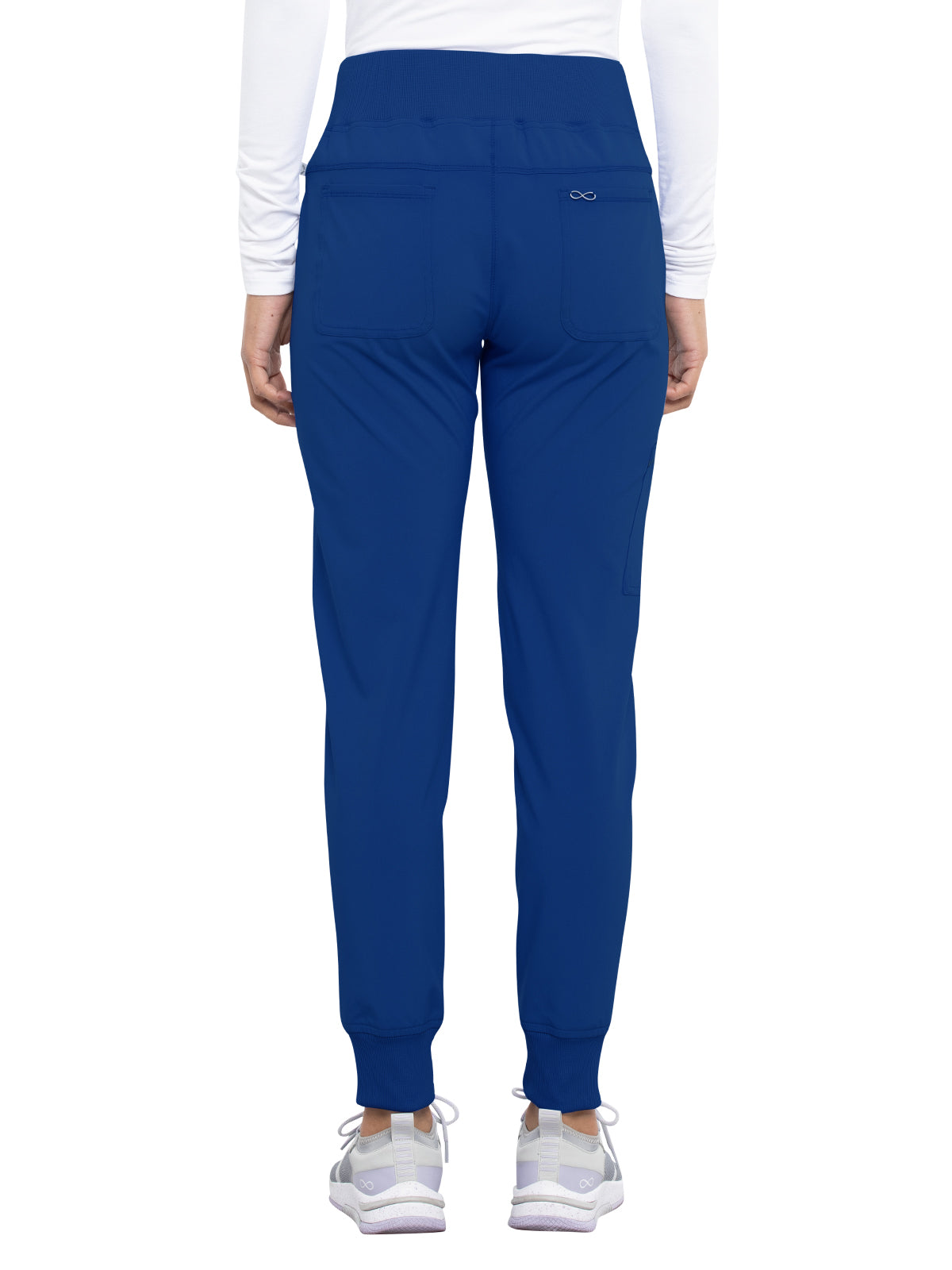 Women's Elastic Waistband Mid Rise Jogger Pant