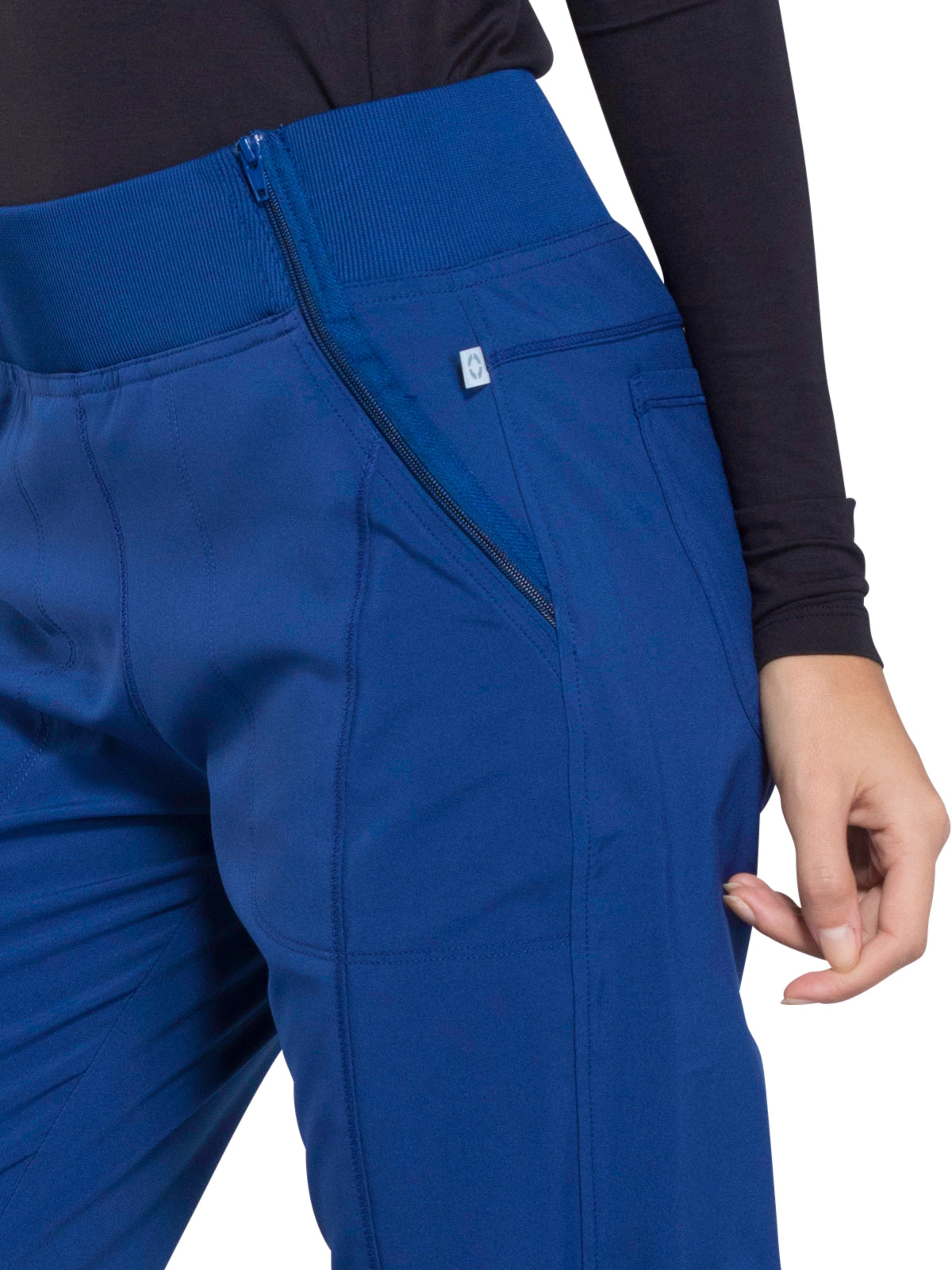 Women's Elastic Waistband Mid Rise Jogger Pant