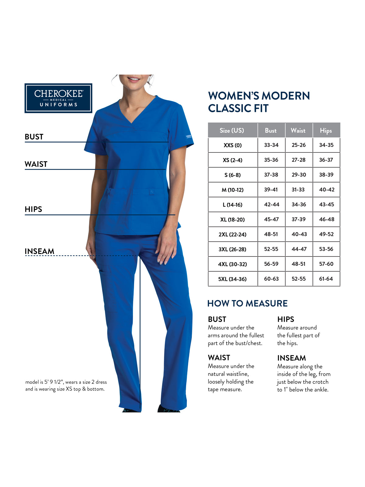 Women's Mid Rise Pull On Straight Leg Scrub Pant