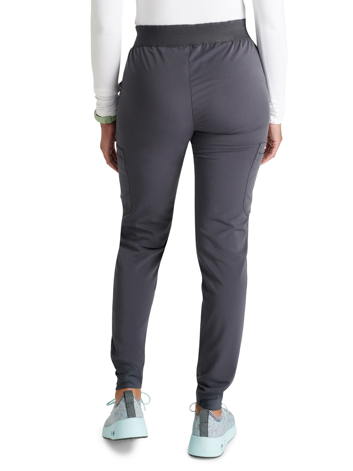 Women's Mid Rise Pull On Jogger Scrub Pant