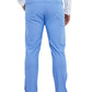 Men's Faux Front Fly Tapered Leg Pull-on Scrub Pant