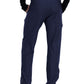 Men's Faux Front Fly Tapered Leg Pull-on Scrub Pant