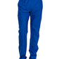 Men's Faux Front Fly Tapered Leg Pull-on Scrub Pant