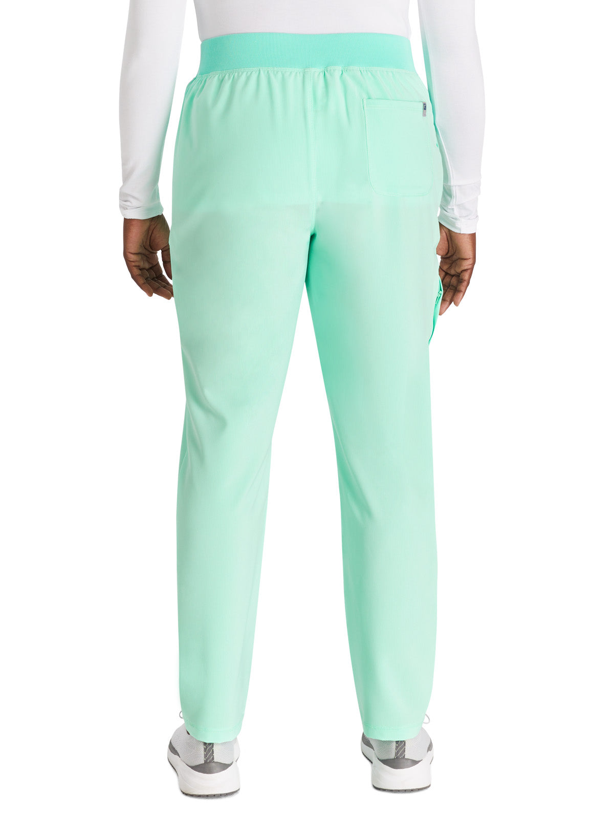 Women's Mid-Rise Tapered Leg Pant Pull-on Cargo