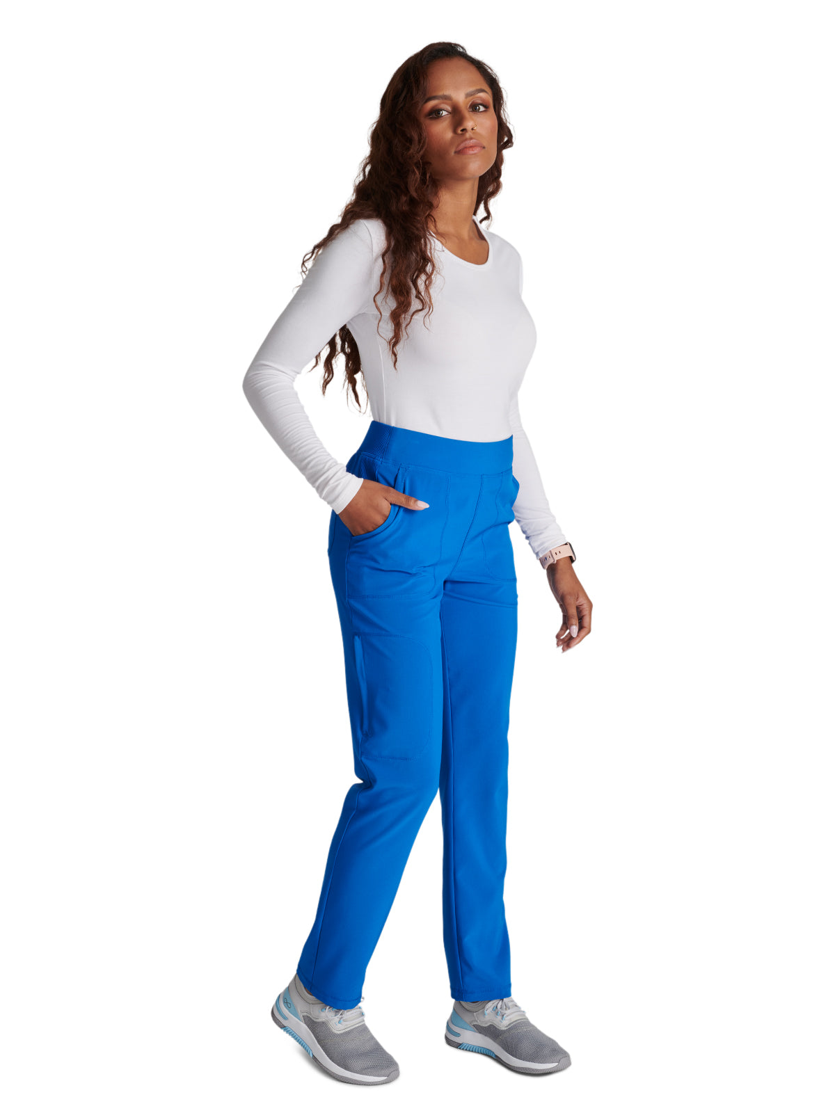 Women's Mid-Rise Tapered Leg Pant Pull-on Cargo