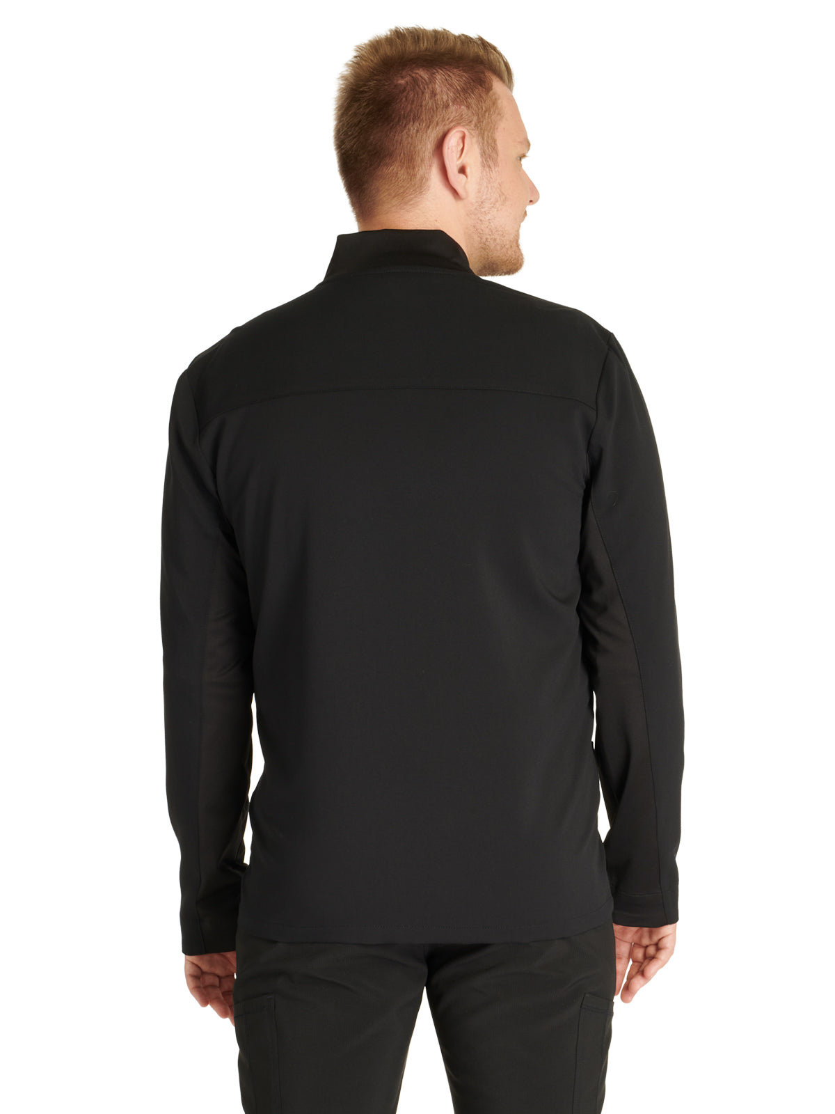 Men's Zip Front Scrub Jacket