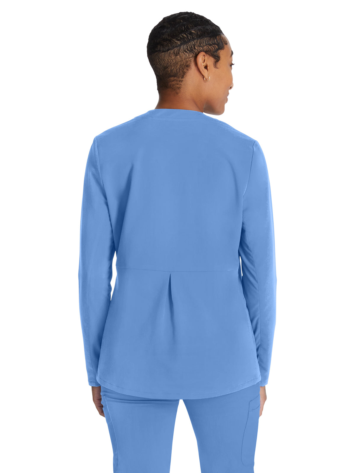 Women's Zip Front Scrub Jacket