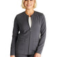 Women's Zip Front Scrub Jacket