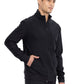 Men's Stand Up Collar Zip Front Scrub Jacket