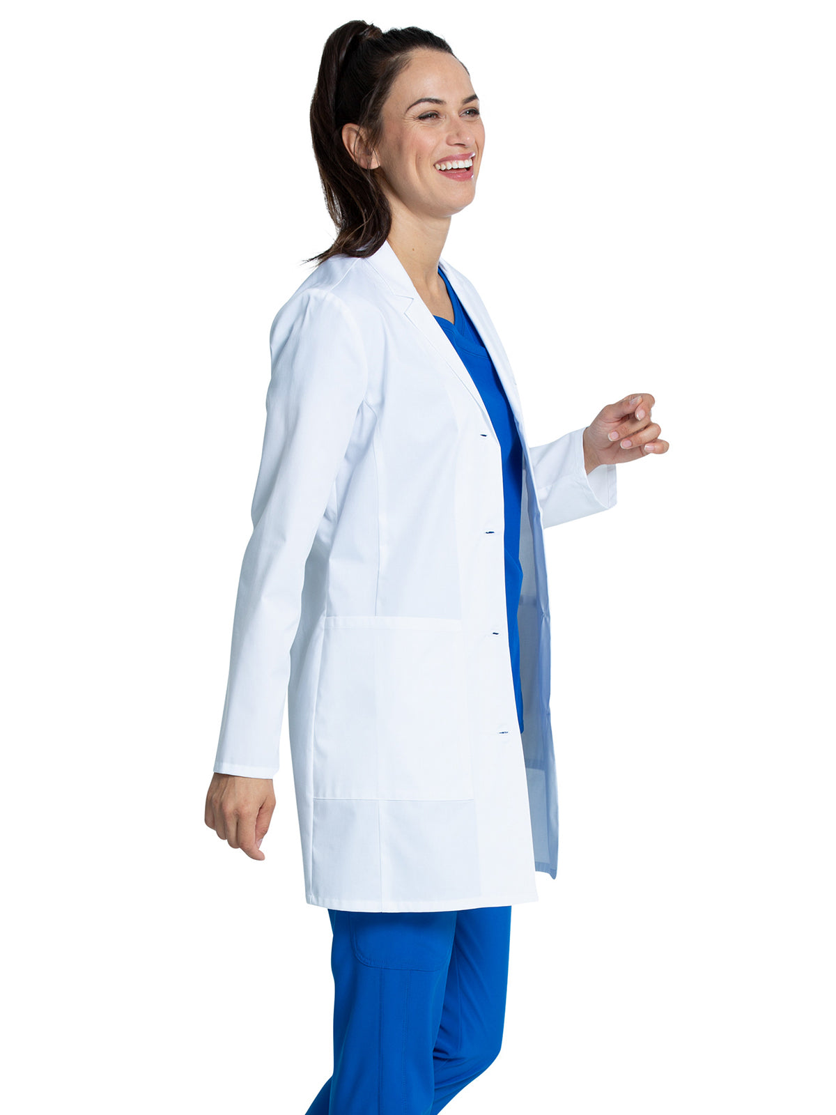 Women's Three-Pocket 33" Mid-Length Lab Coat