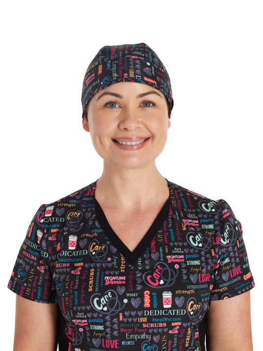 Unisex Print Scrub Hat