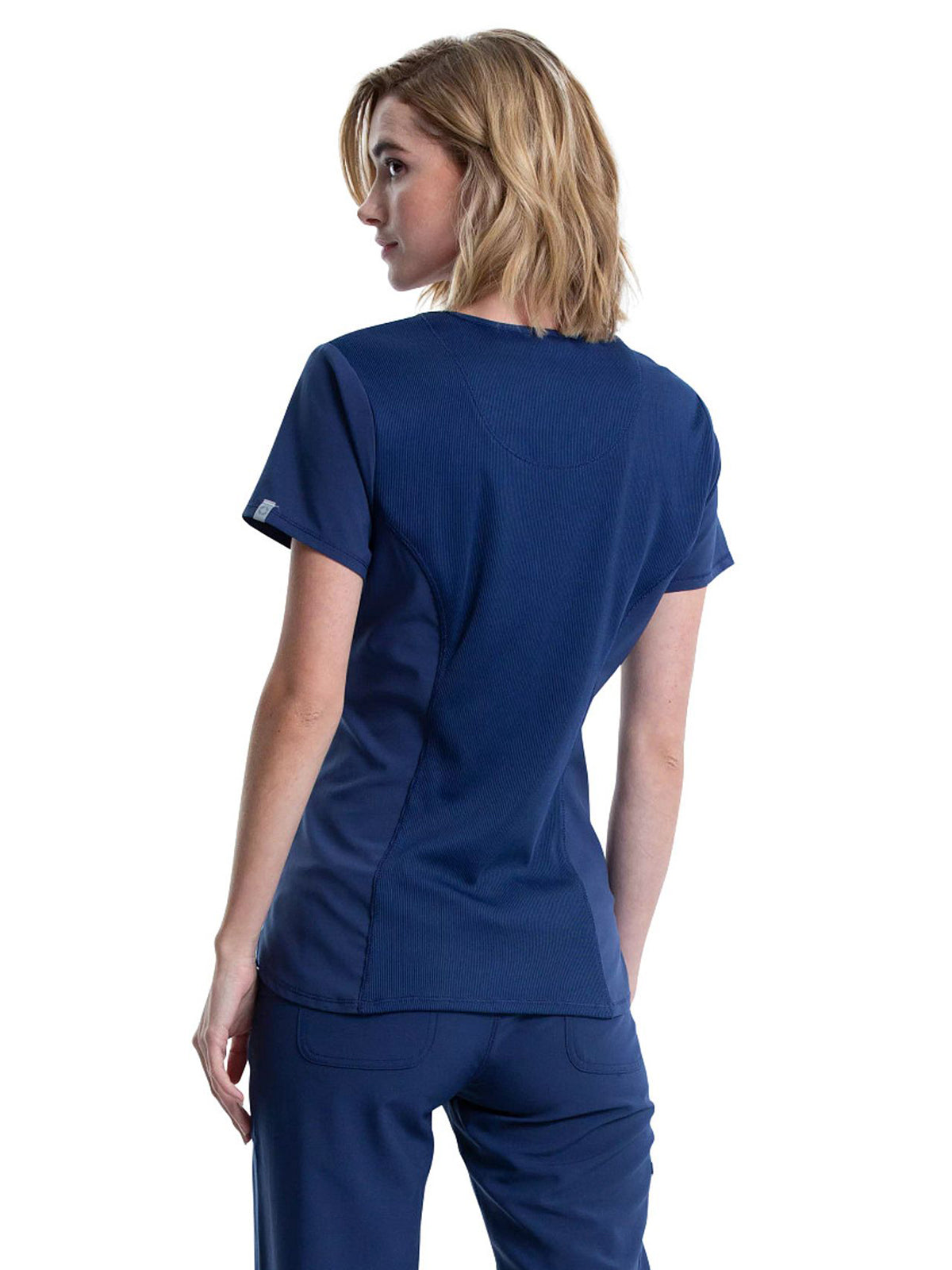 Women's 3-Pocket V-Neck Scrub Top