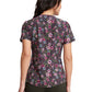 Women's V-Neck Print Top