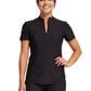 Women's Partial Zip Front Scrub Top