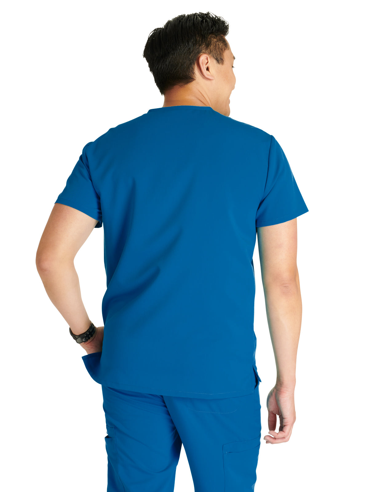 Men's V-Neck Scrub Top